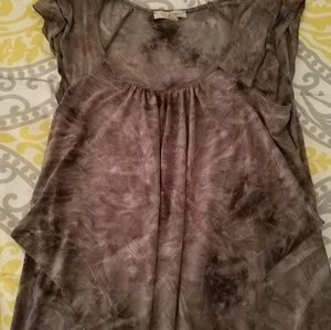 Roz & Ali Top in Gray